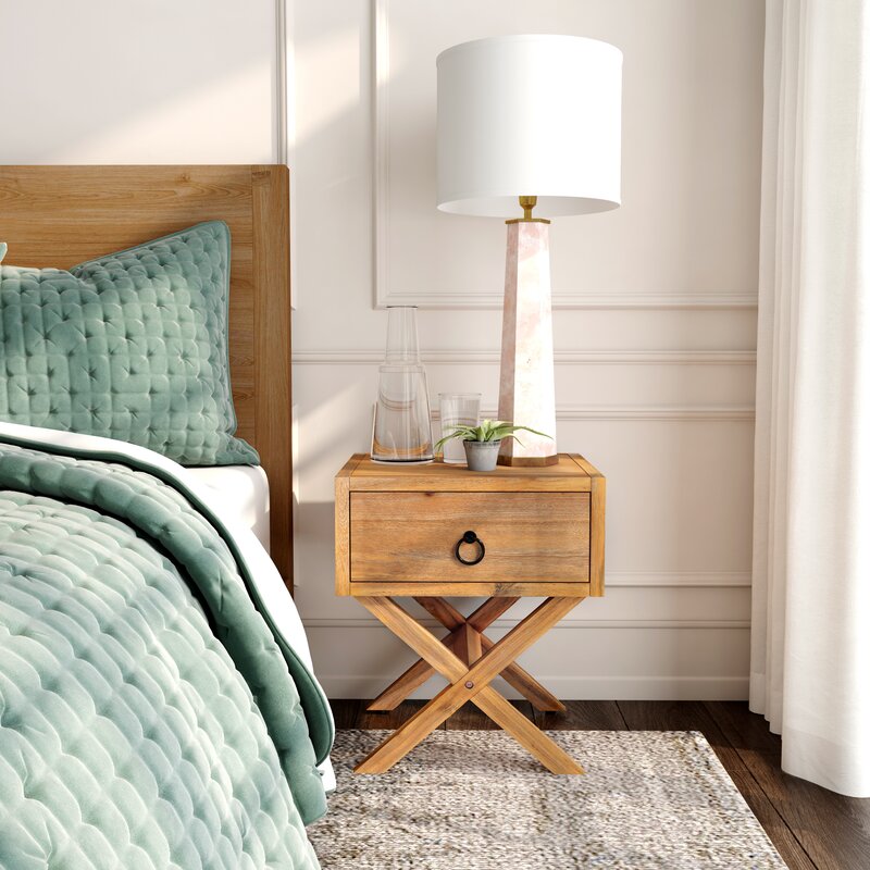 Elin 1 Drawer Nightstand & Reviews Birch Lane